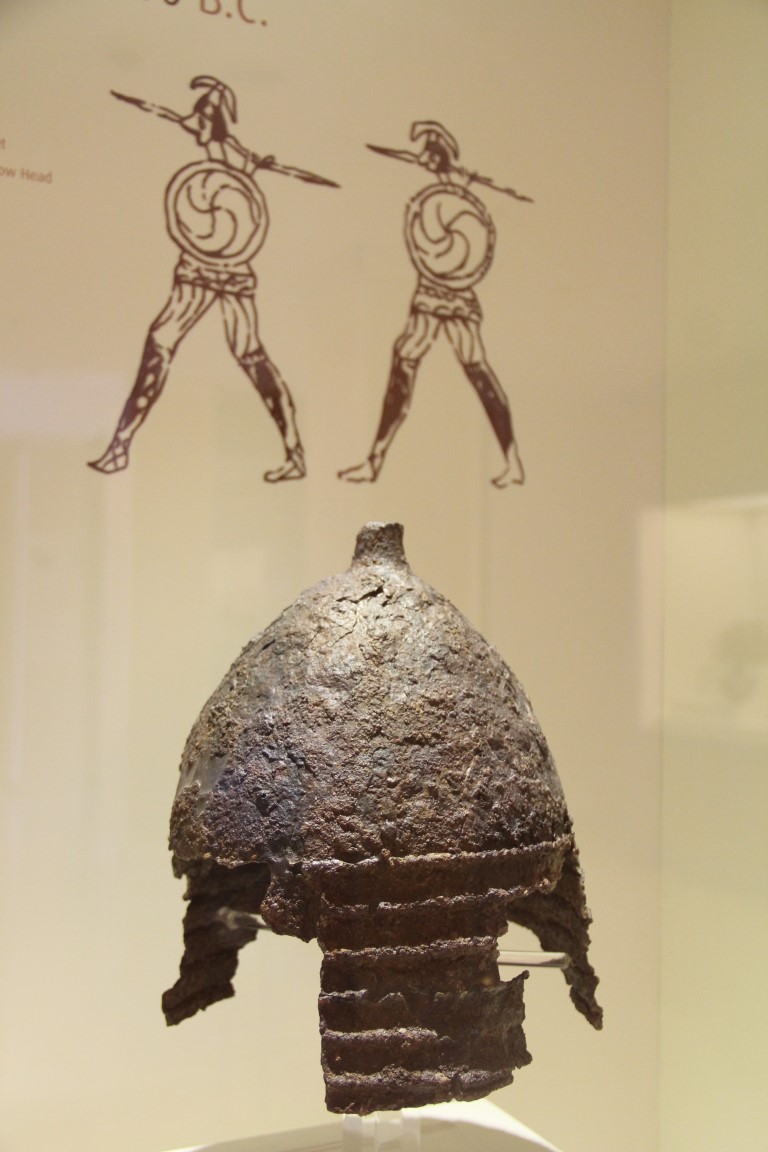 2 bin 800 yıllık savaşçı miğferi paha biçilemiyor