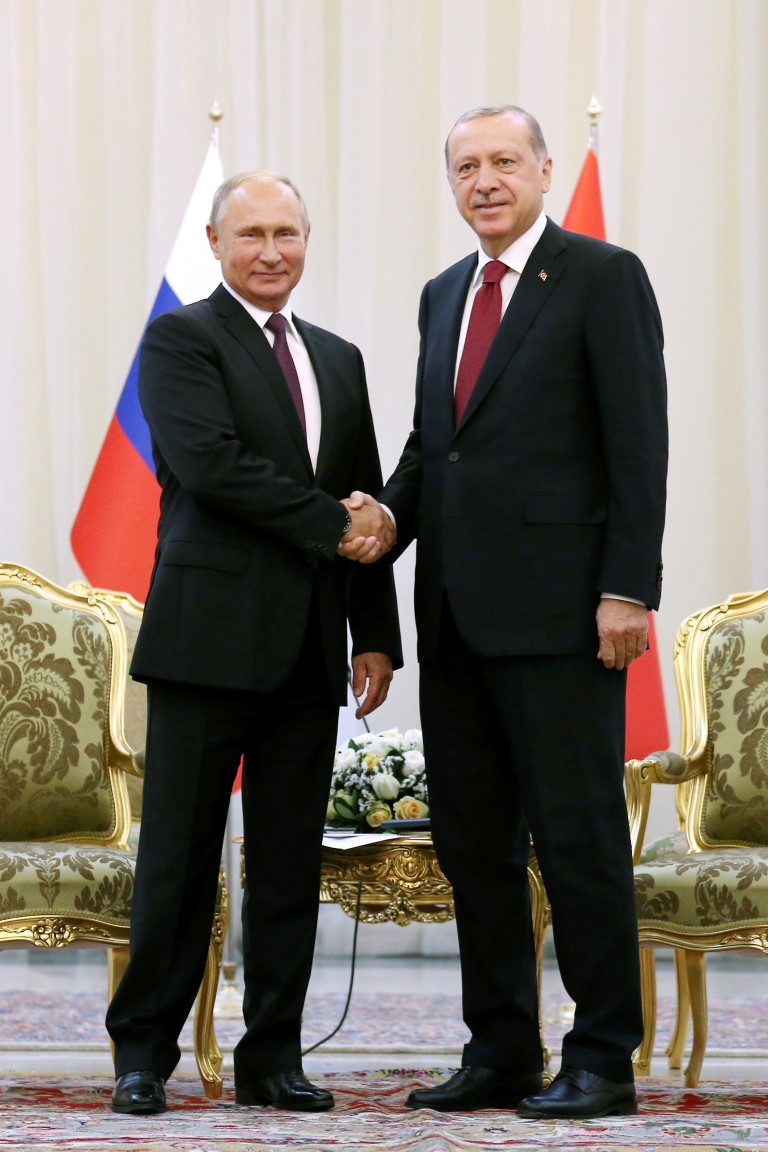 Erdoğan ve Putin’in samimi anları