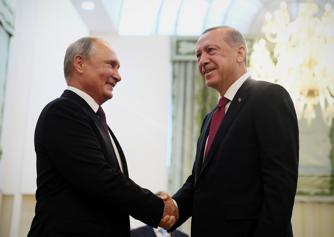 Erdoğan ve Putin’in samimi anları