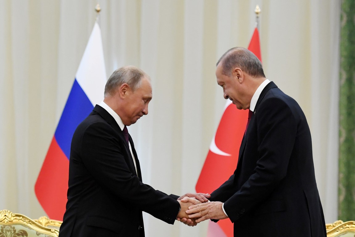 Erdoğan ve Putin’in samimi anları