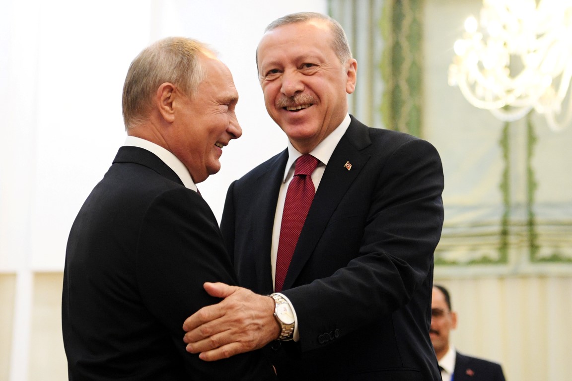 Erdoğan ve Putin’in samimi anları