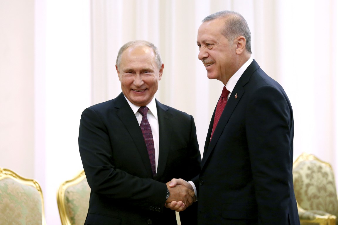 Erdoğan ve Putin’in samimi anları
