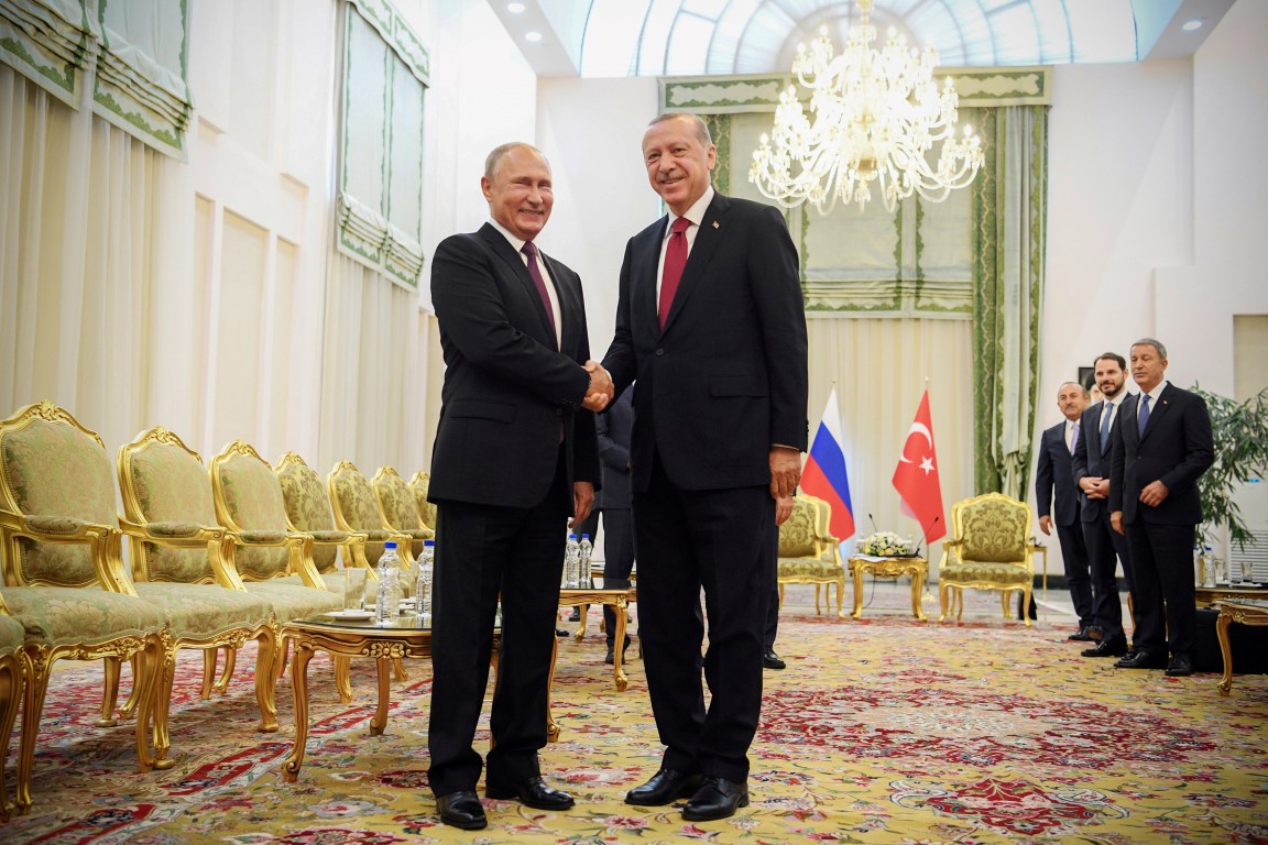 Erdoğan ve Putin’in samimi anları