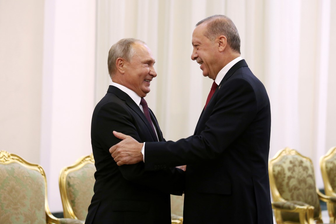 Erdoğan ve Putin’in samimi anları