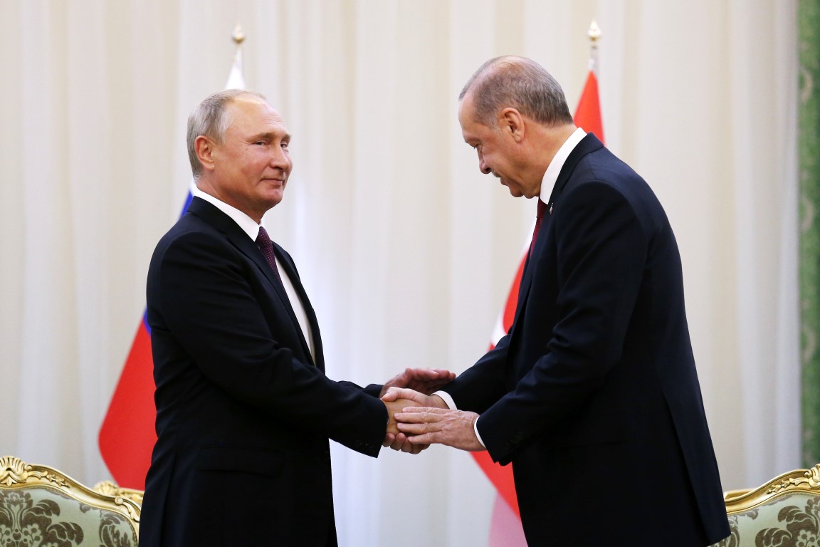 Erdoğan ve Putin’in samimi anları