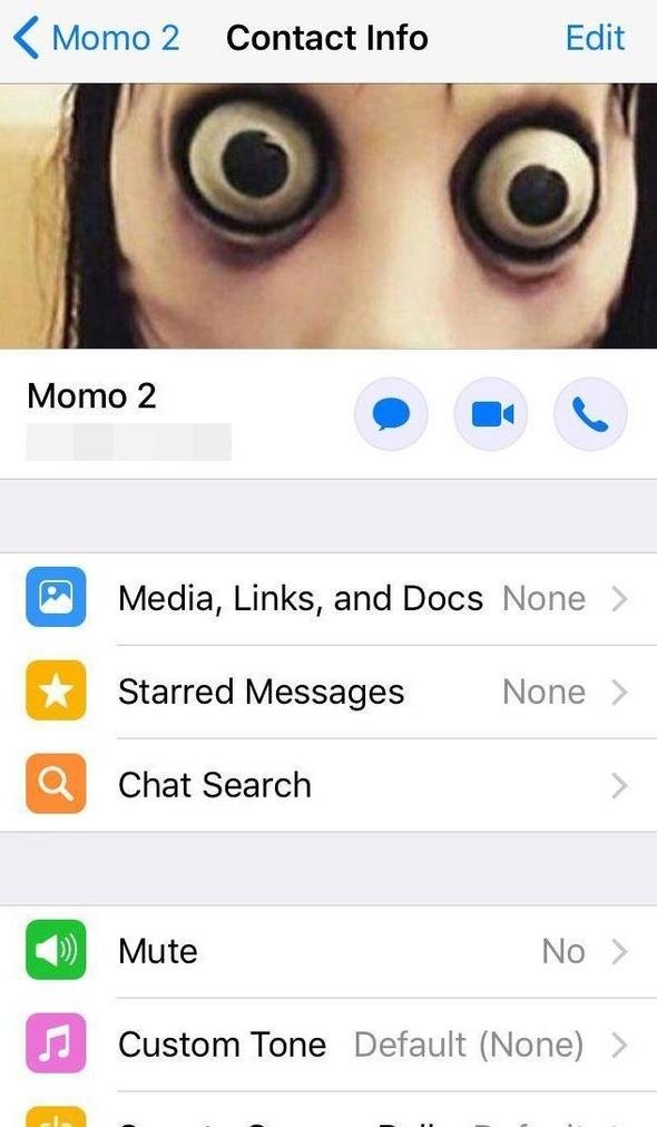 Momo Minecraft’tan sonra WhatsApp’a da sıçradı!