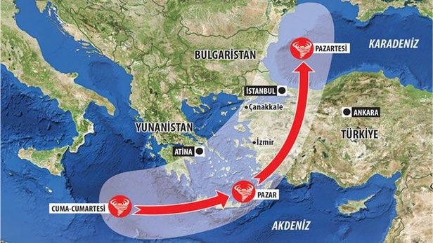 Gittiği yeri vurdu geçti! Tropikal fırtına ’Zorba’ İstanbul’u etkileyecek mi?