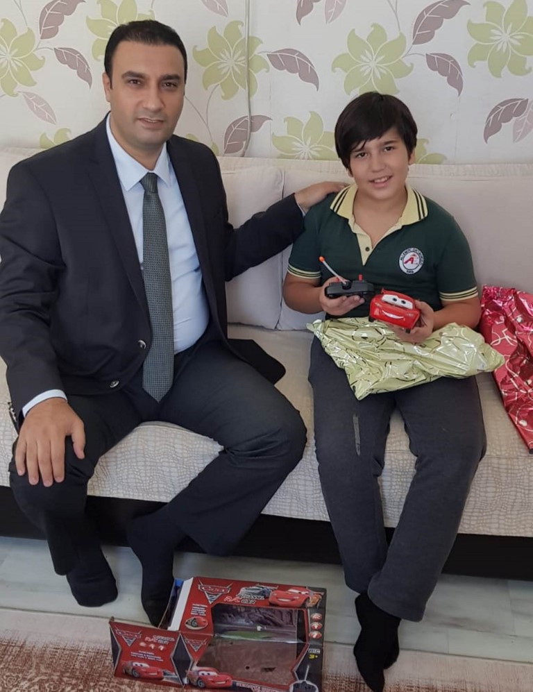 Başkan Erdoğan’dan özel hediye istemişti! Hediyesi evine geldi