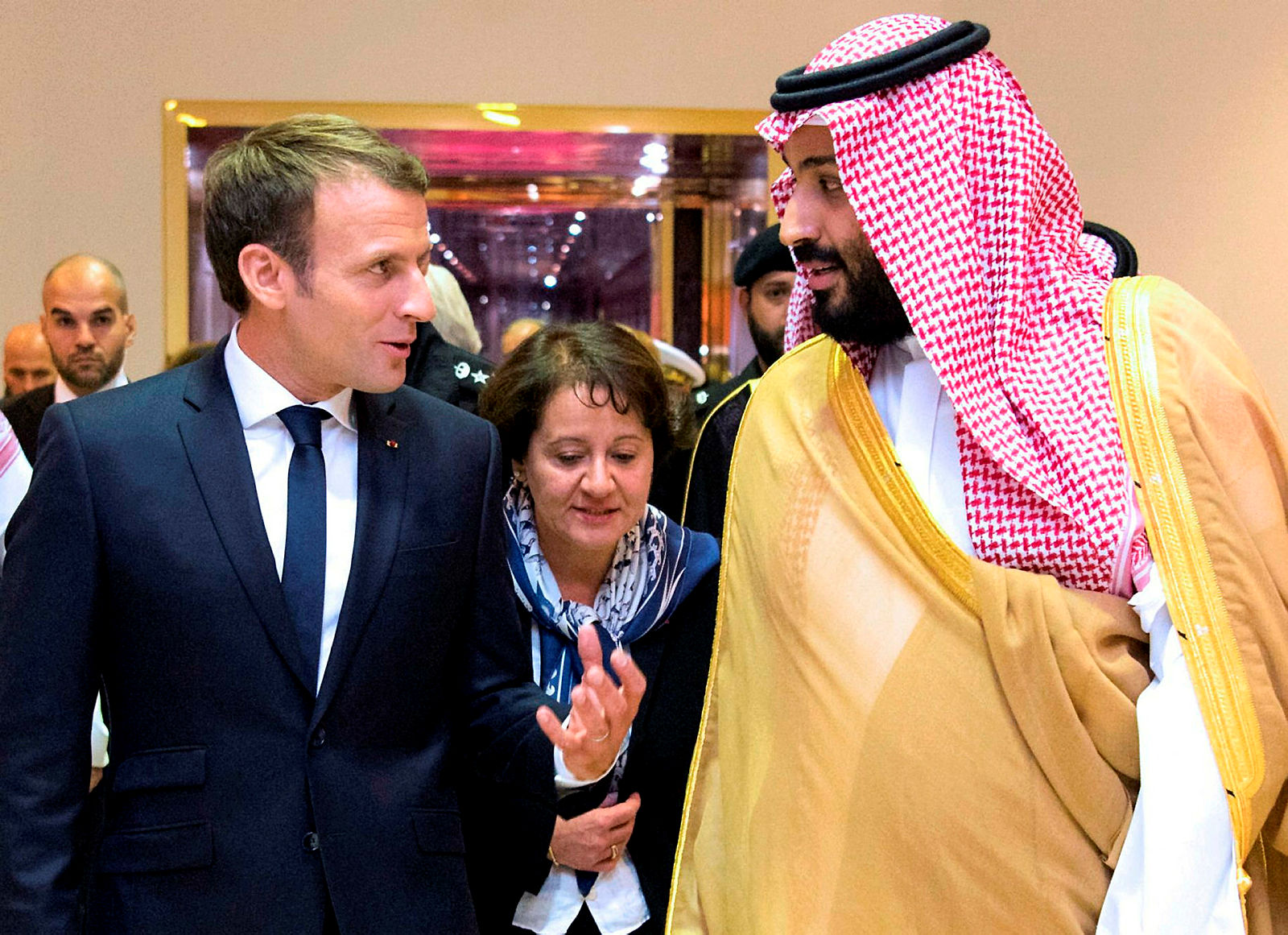 Macron ve Suudi Veliaht Prens Selman’ın ne konuştuğu ortaya çıktı
