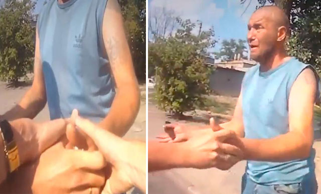 Ukrayna’da korkunç şaka! Arkadaşının eline verdiği bombanın pimini çekip kaçtı