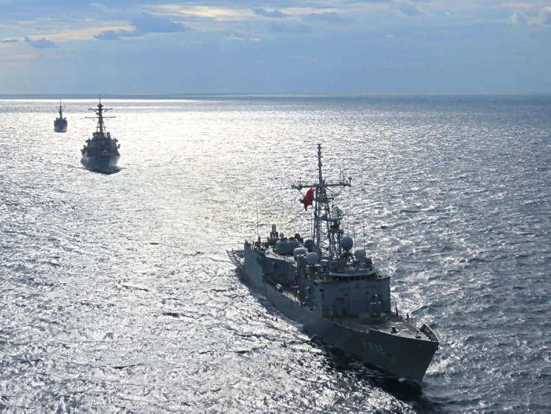 Türk ve ABD donanmalarından Akdeniz’de ortak eğitim