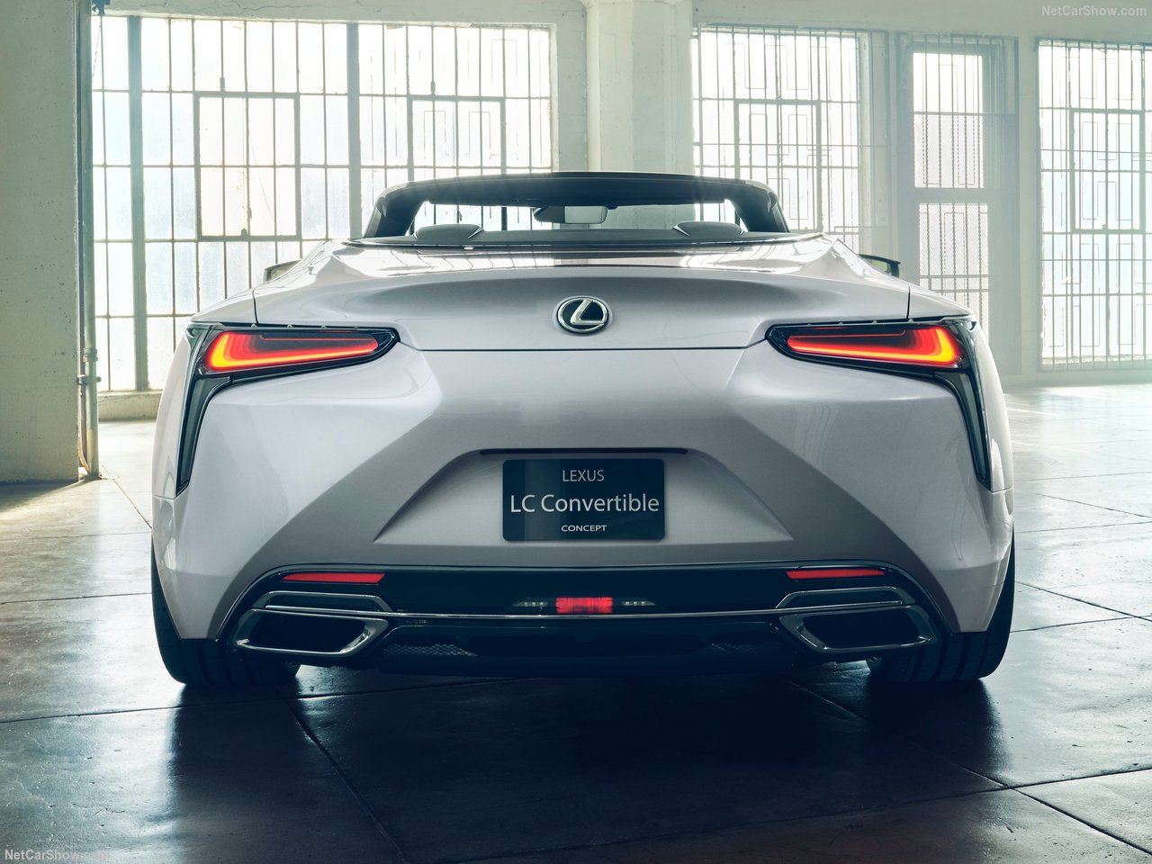 2019 Lexus LC Convertible Concept tanıtıldı