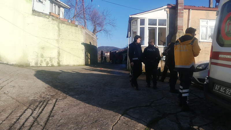 Zonguldak’ta elektrik kablolarını kesen kadın duvardan aşağıya atladı