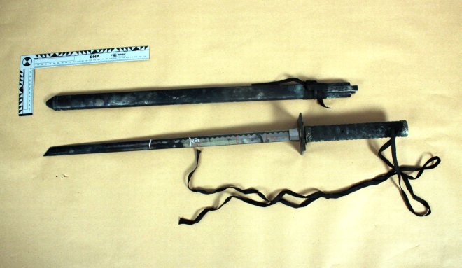 Ölümcül plan! Sevgilisini samuray kılıcıyla doğradı