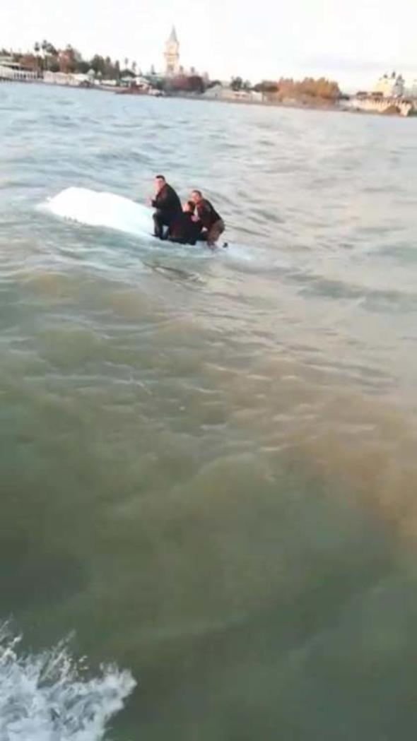 Antalya’daki fırtınada alabora olan teknenin üzerinde can pazarı