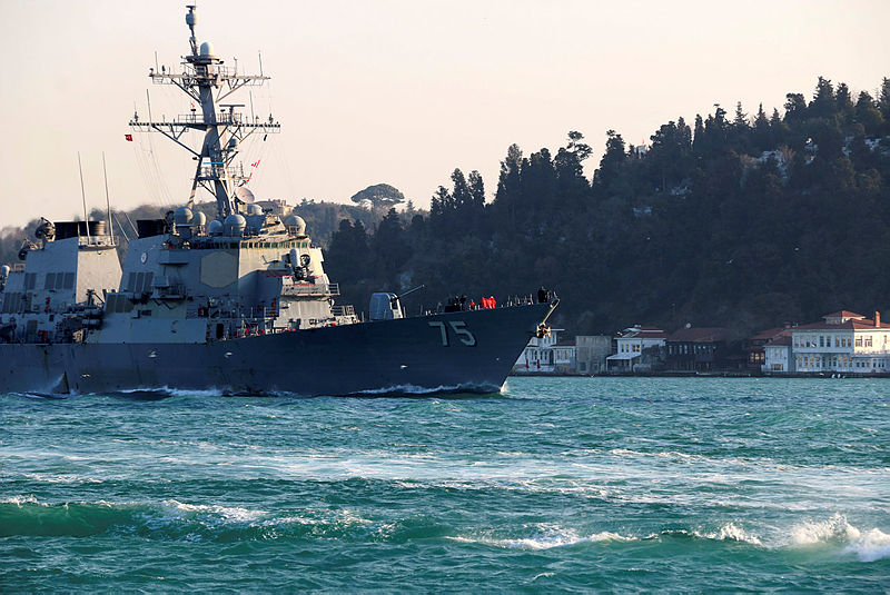 Rus ve ABD savaş gemileri İstanbul Boğazı’nda