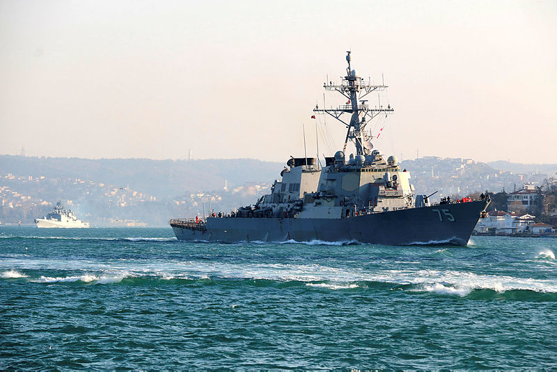 Rus ve ABD savaş gemileri İstanbul Boğazı’nda