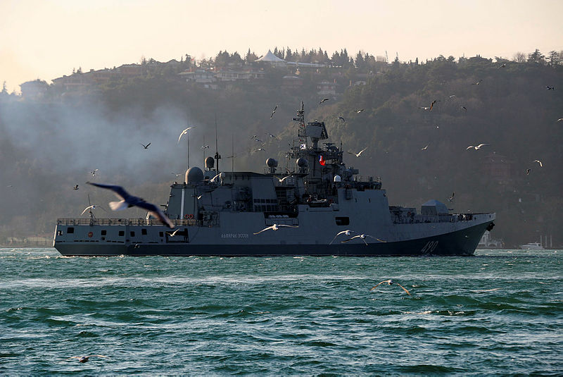 Rus ve ABD savaş gemileri İstanbul Boğazı’nda