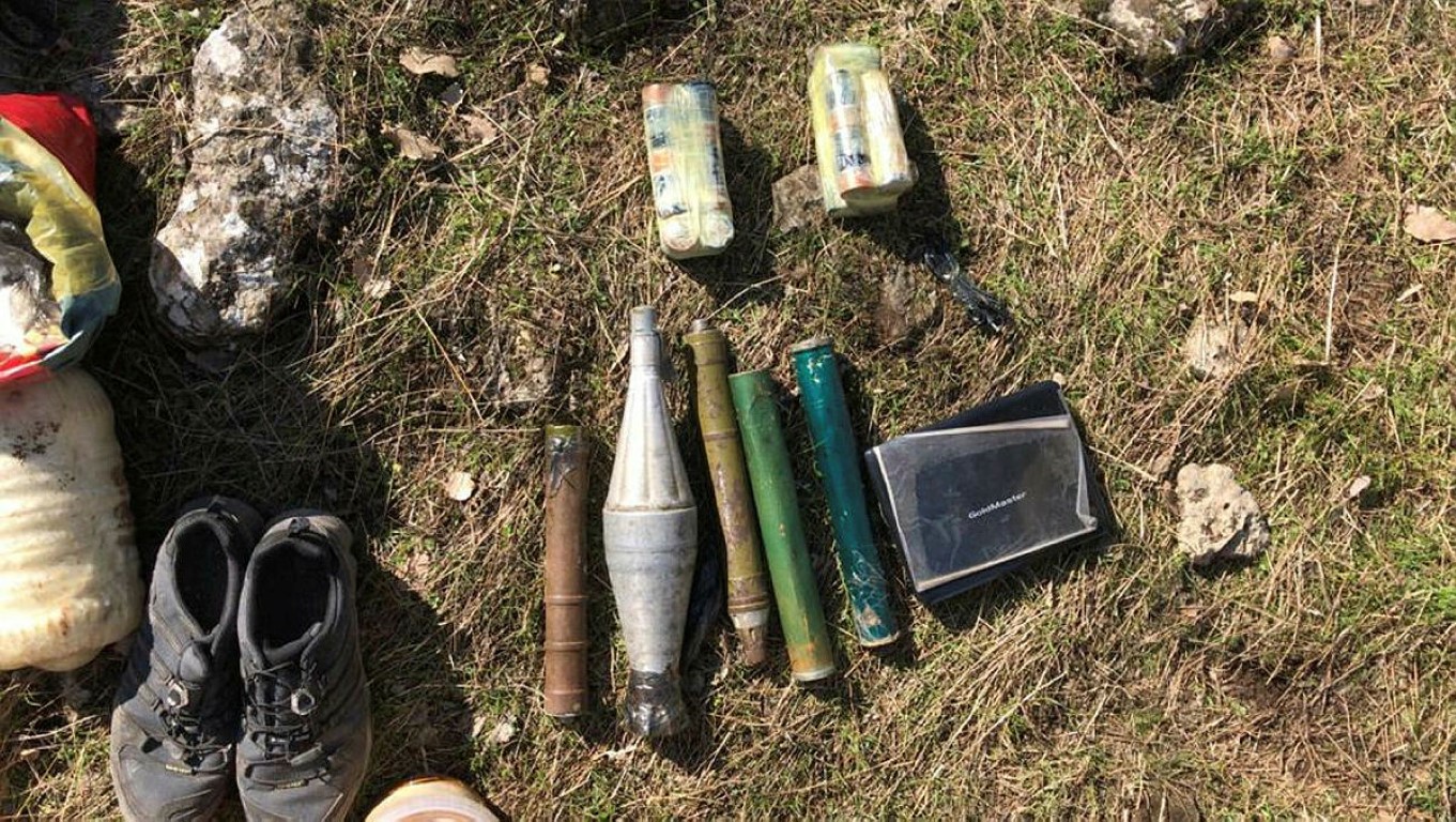 PKK’lı teröristlerin el yapımı patlayıcı şeması bulundu