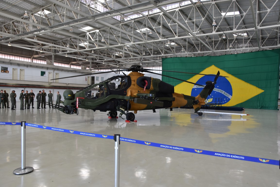 Brezilya’da T129 Atak helikopteri kendini gösterdi
