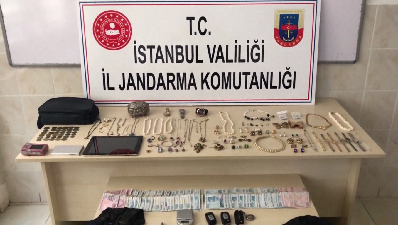 İstanbul’da villa hırsızları ayak izlerinden yakalandı
