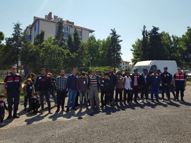 168 kaçak ormanda yakalandı