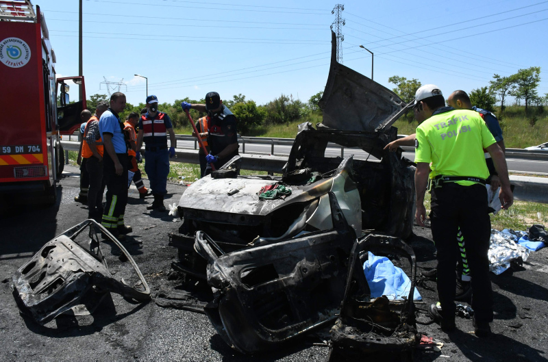 Tekirdağ’da 5 kişinin öldüğü kazada TIR sürücüsü tutuklandı