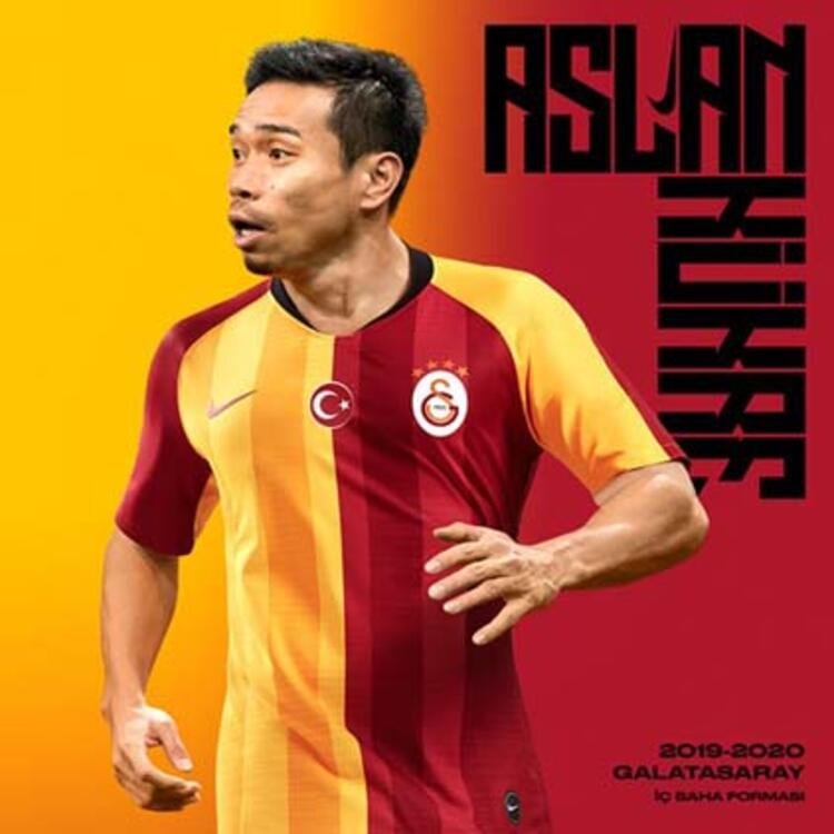 İşte Galatasaray’ın 2019-2020 sezonu iç saha forması