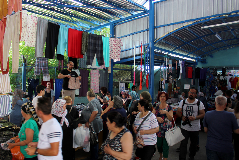 Edirne pazarına Yunan ve Bulgar akını