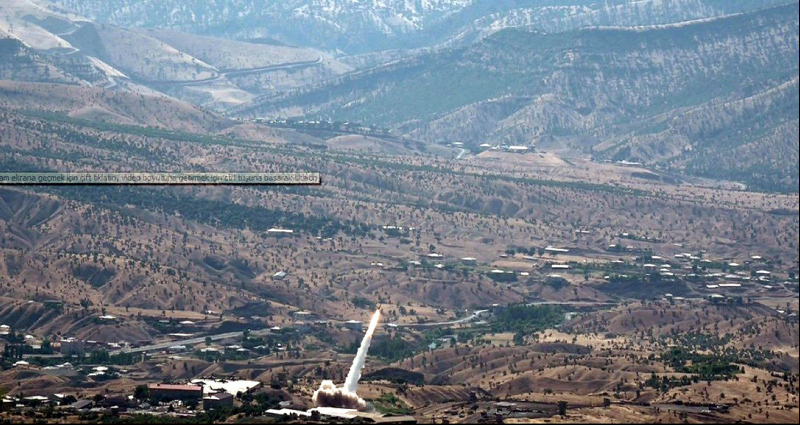 Terör örgütü PKK hedefleri Bora ile vuruluyor