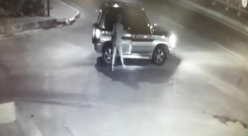 Birlikte kaldığı kuzenin cipini, sevgilisiyle böyle çaldı