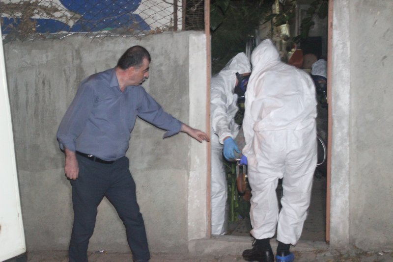 İstanbul’da korkunç olay! Gaz maskesi takarak girebildiler