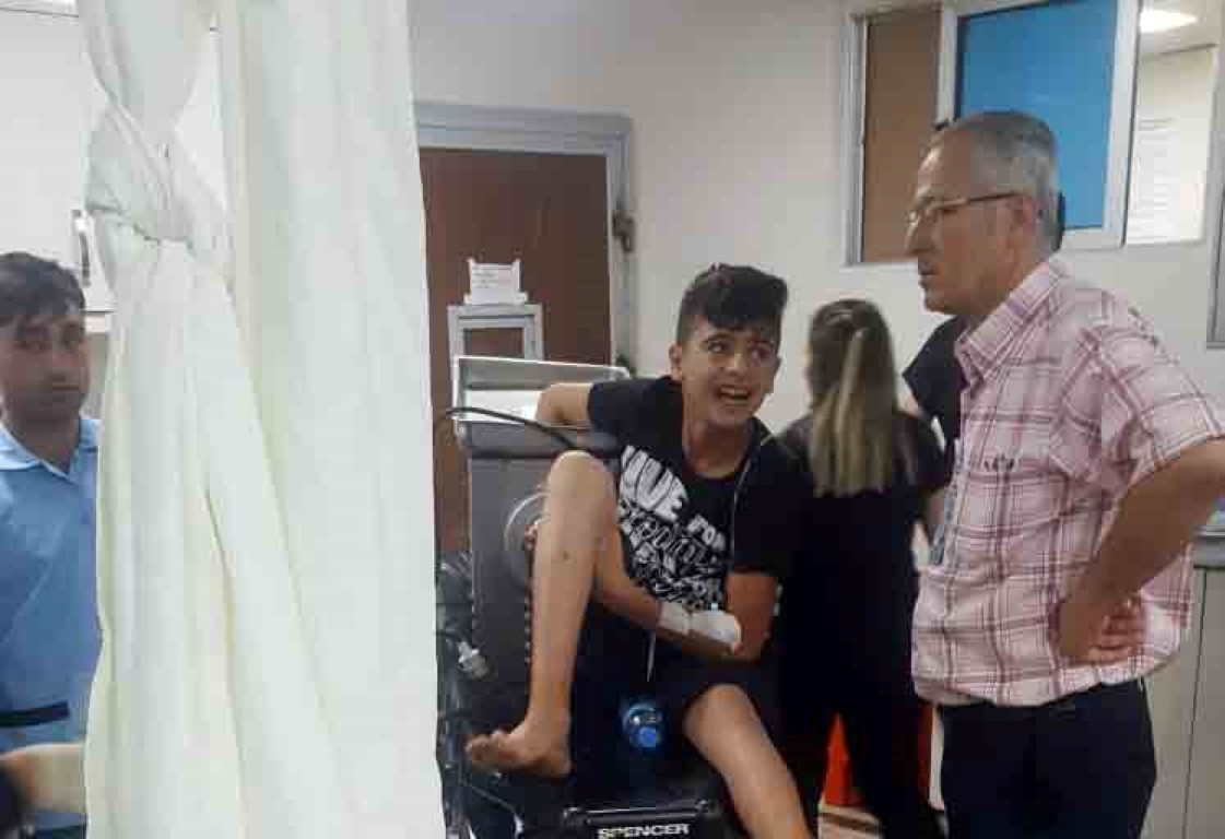 Gaziantep’te 14 yaşındaki çocuk kolunu kıyma makinesine kaptırdı