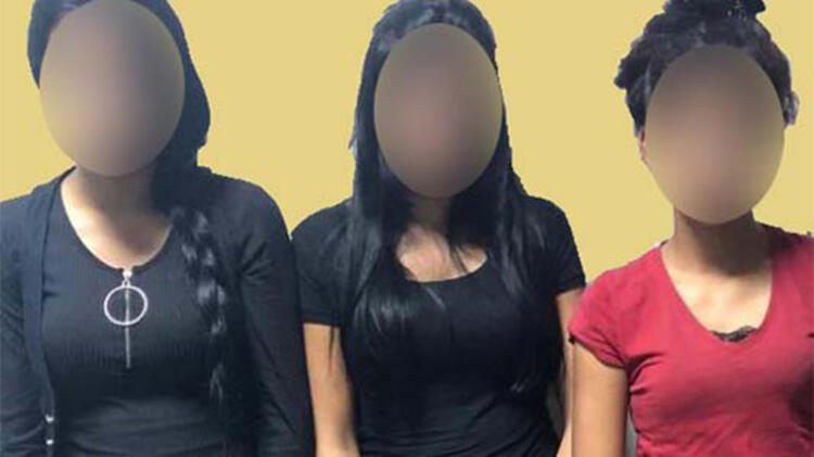 Adana’da 3 kız kardeş defileye gider gibi süslenip hırsızlığa gittiler