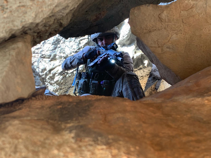 ’Kıran-8’ operasyonunda 69 odalı 24 girişli sığınak bulundu