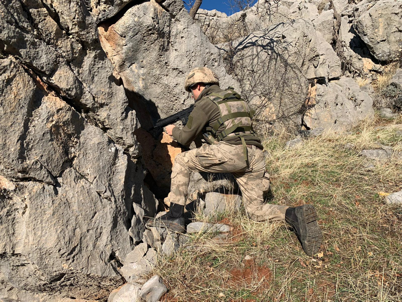 ’Kıran-8’ operasyonunda 69 odalı 24 girişli sığınak bulundu