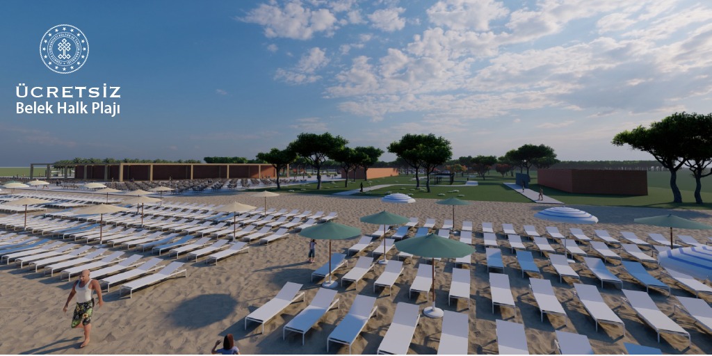 Turizm Bakanlığından beş yıldızlı ücretsiz halk plajı hamlesi: Belek ve Kadriye halk plajları...