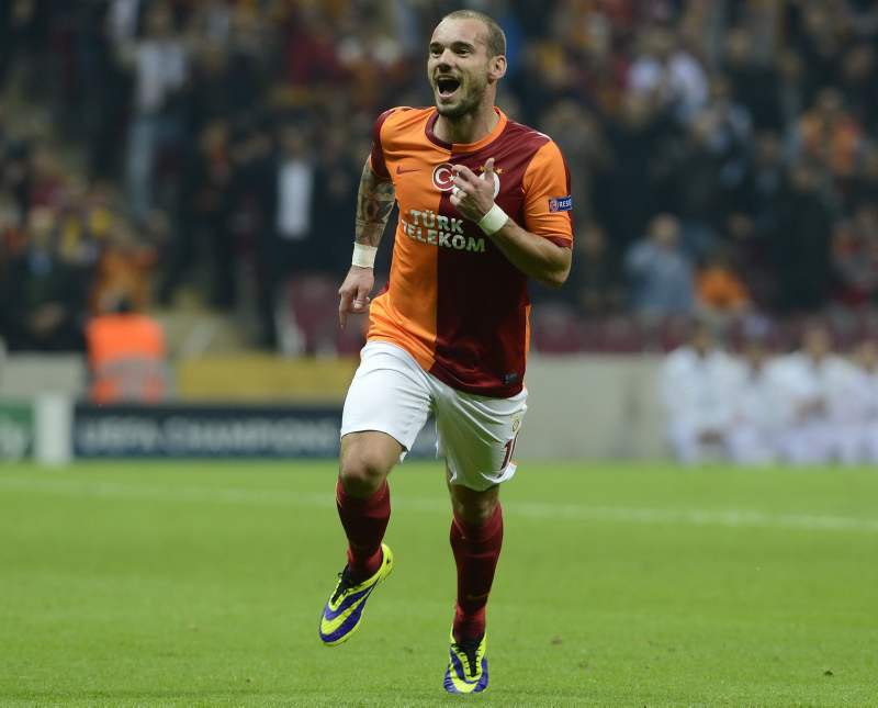 Wesley Sneijder Galatasaray için gün sayıyor!