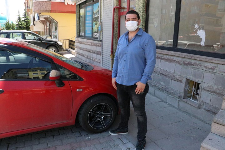 Trafik magandaları kick boks sporcusuna denk gelince...