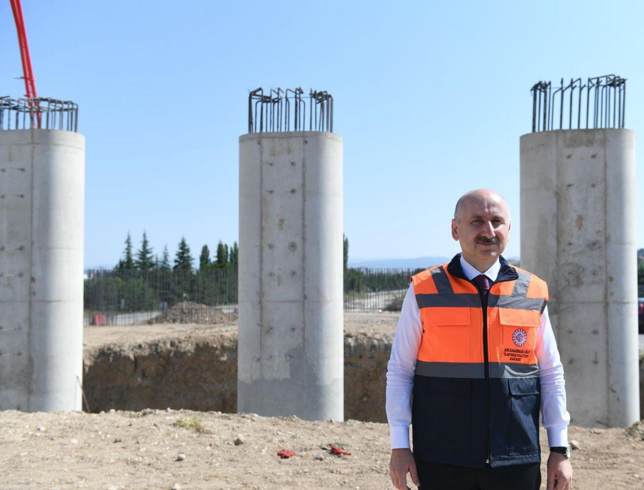 Ulaştırma Bakanı Adil Karaismailoğlu’ndan müjde: Ankara’nın dört bir yanında çalışmalarımız devam ediyor