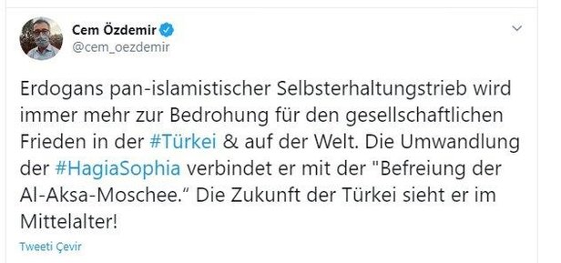 Ayasofya’nın ibadete açılmasından rahatsız oldular! Skandal açıklamalar...