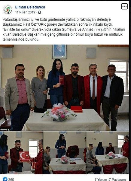 Elmalı Belediye Başkanı Halil Öztürk’ün yasak aşkı Antalya’yı sarstı!