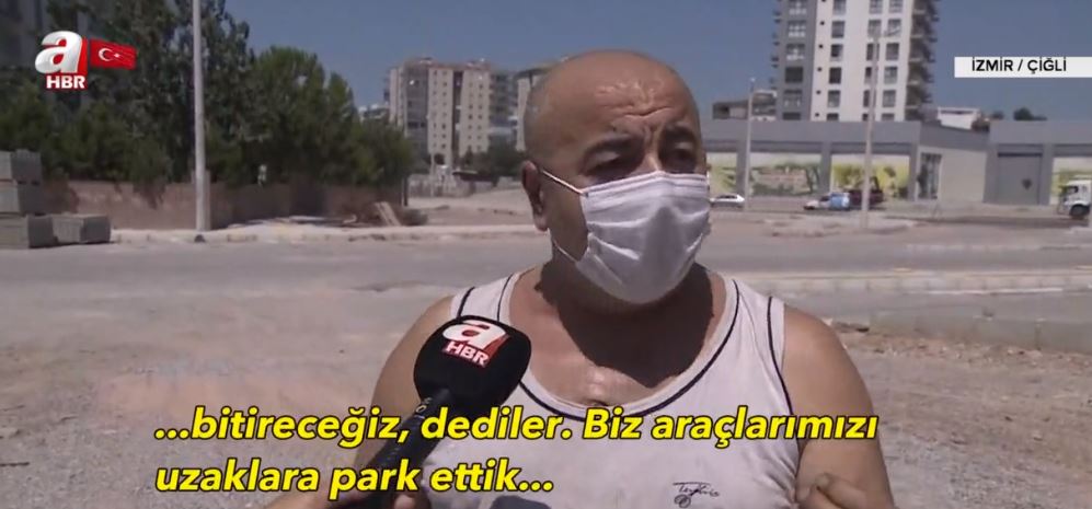 Son dakika: İzmir Çiğli’de bitmeyen yol isyanı! Vatandaşlardan CHP’li belediyeye sert tepki: Evde su içtiğimiz bardak bile turuncu