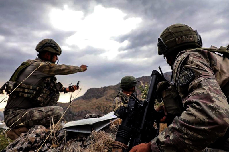 Terör örgütü PKK’ya darbe üstüne darbe! 8 ayda 63 bin 615 operasyon