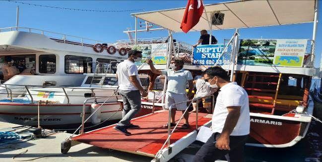 Ulaştırma Bakanlığından tur teknelerine Kovid-19 denetimi! 16 gemiye idari para cezası