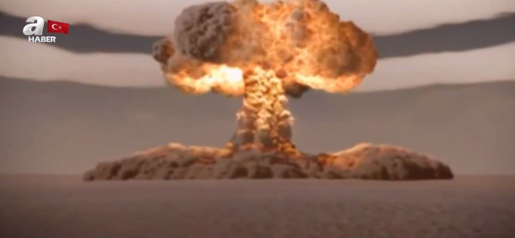 Hiroşima’ya atılandan binlerce kat daha güçlü! Rusya ’Çar Bombası’nın patlama anını yayınladı