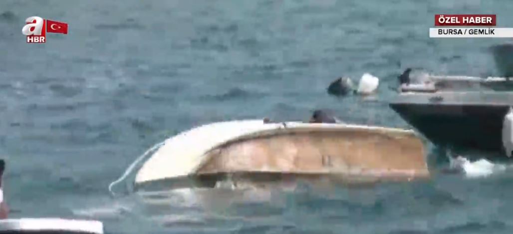 30 Ağustos Zafer Bayramı etkinliğinde tekne alabora oldu
