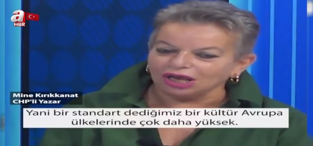 Son dakika: Türk milletine hakaret eden Cumhuriyet yazarı Mine Kırıkkanat’a A Haber canlı yayınında sert tepki: Hiç değişmemişler!