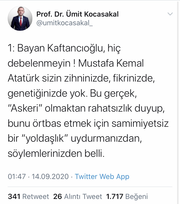 CHP’de Kaftancıoğlu krizi! Skandal Atatürk açıklaması sonrası tepki yağıyor!