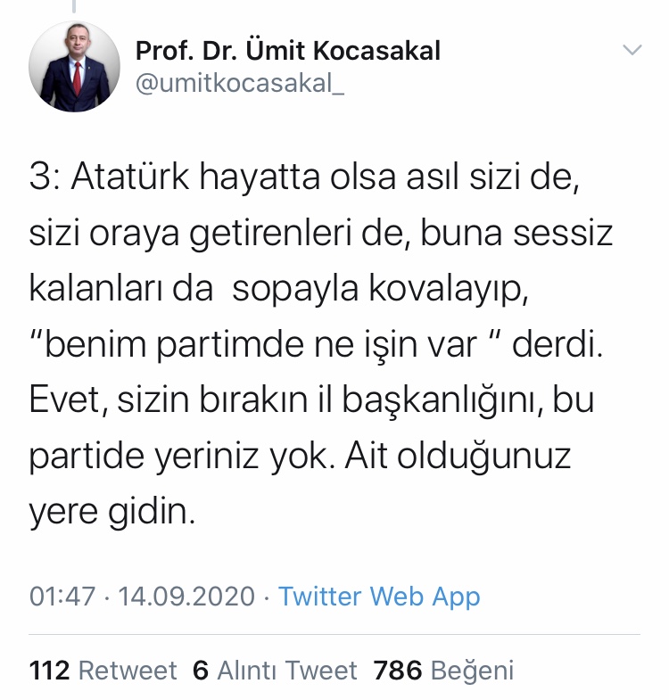 CHP’de Kaftancıoğlu krizi! Skandal Atatürk açıklaması sonrası tepki yağıyor!